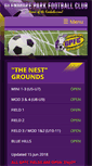 Mobile Screenshot of glenmoreparkfootball.com.au